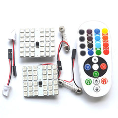 Remote Control RGB Car Light