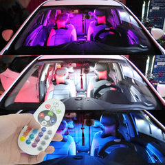 Remote Control RGB Car Light