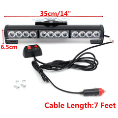 White Amber Light Bar