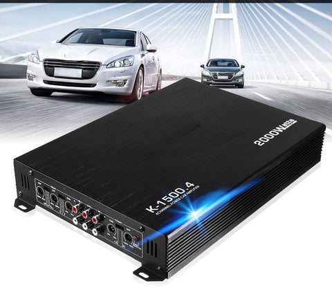 Aluminum Car Audio Amplifier