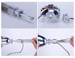 Copper Braiding HID Light